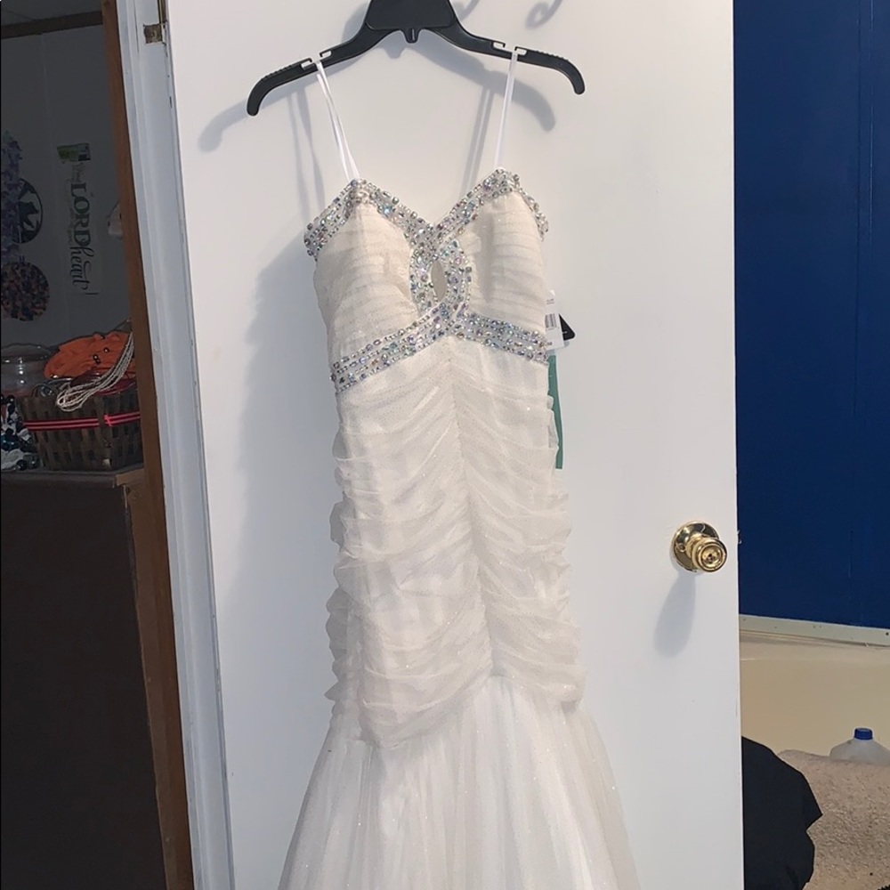 White dress